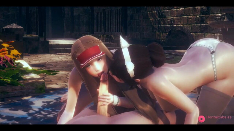 HentaiTubes: 쓰리섬 헨타이 2 소녀 1 소년