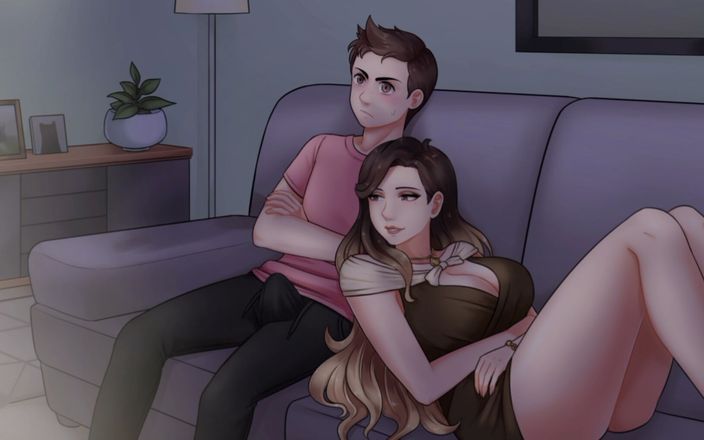 EroticGamesNC: Tareas de la casa # 17: Mi stepaunt milf me chupó durante...