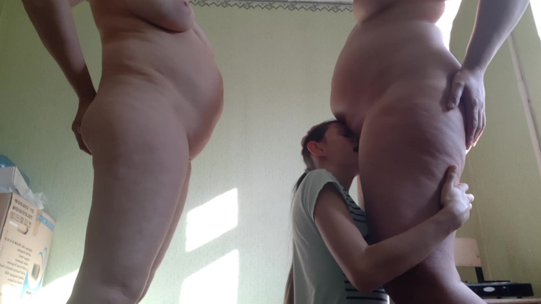 Lesbian-illusion: ผลัดกันเลียหีของแฟนท้องสองคน - Lesbian-illusion