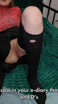 Stepdaughter Came After Graduation in Torn Pantyhose. Rough Fucking with Talking