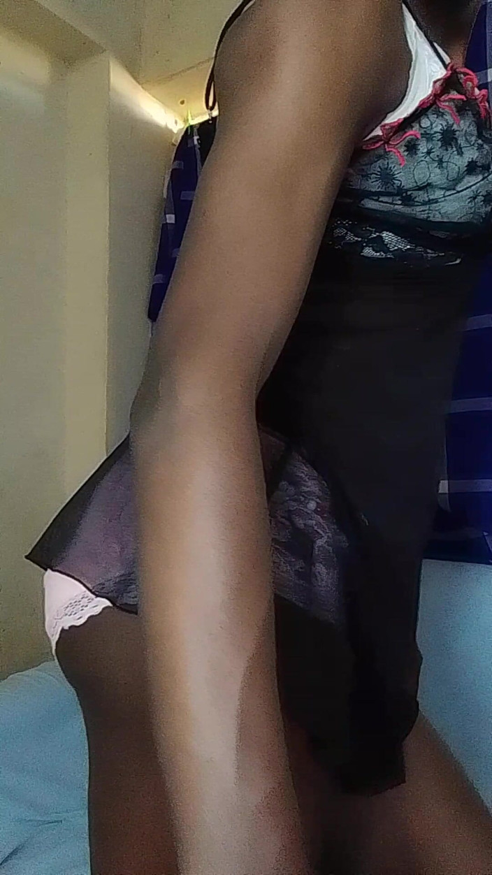 HaitiKing7: 란제리로 후장을 따먹는 예쁜 Sissy