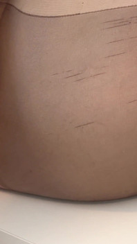Stacy Fort Wearing Black Pantyhose Has Sex and Gets Facial and Cum on Her Glasses