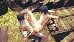 Yaoi Femboy - Kawase Hardsex Outside thumbnail