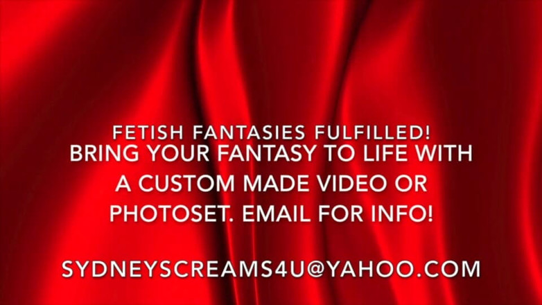 Sydney screams fetish: Bayan Claus'un büyük götünü azdırıyor - sd