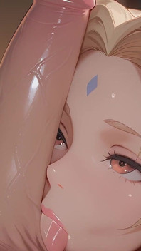 Üvey anne Tsunade yanlışlıkla üvey oğlunun büyük penisini gördü ve karşı koyamadı. Hentai tarzında tsunade cosplay
