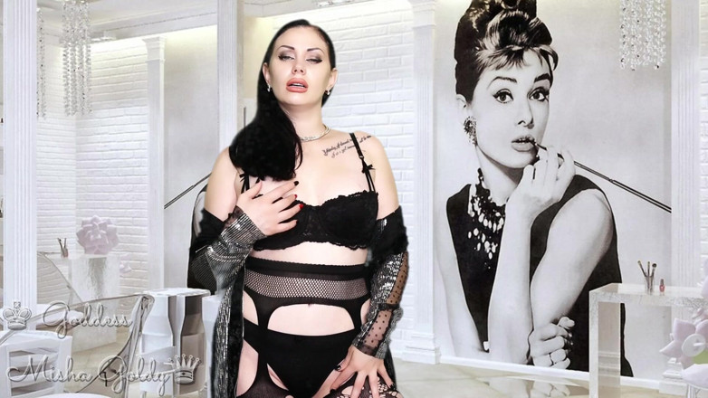 Goddess Misha Goldy: Îți voi deschide femininul și te voi antrena să te porți...