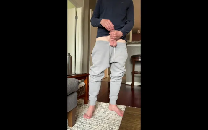 Barefoot Blake: Compilation: My Hard Cock and Cumshots