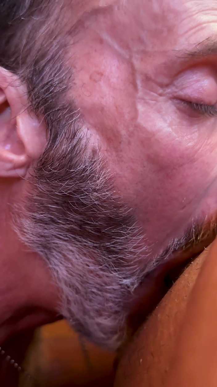Chub big ricky: Mature Submissive Sucks Fat Bear's Thick Cock Part 1