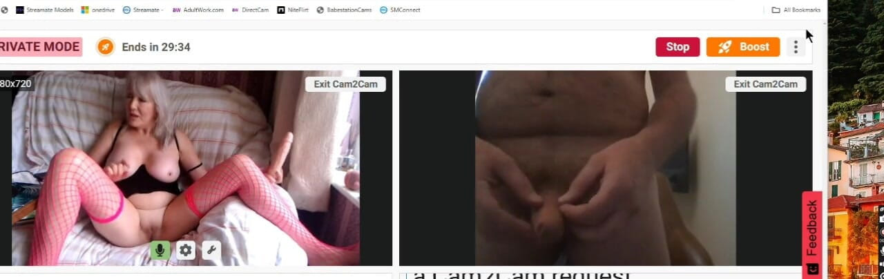 British Cougar: Cam to cam mi fa venire