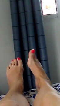 Hello Video for My Legs and Feet Mature Lovers