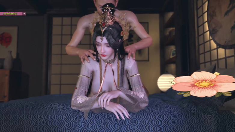 Soiyu Hentai: Günahkar kıvrımlı kraliçe animasyonlu melek - 3 boyutlu animasyon
