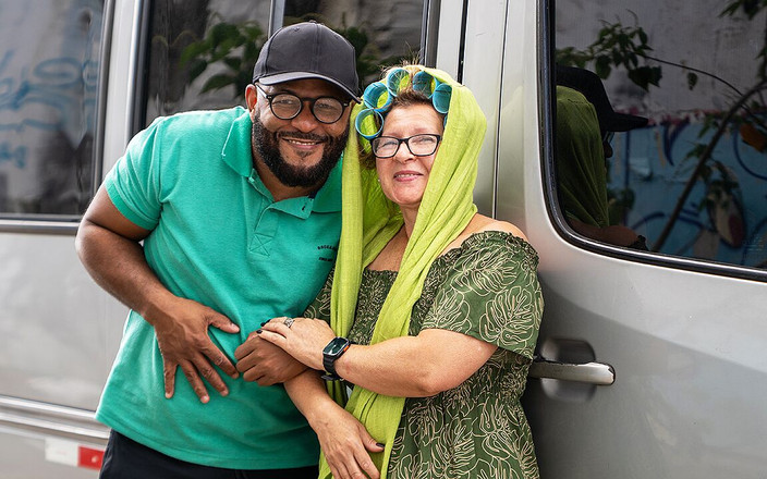 MaturePickup: Abuela gorda recogida de la calle para bbc anal