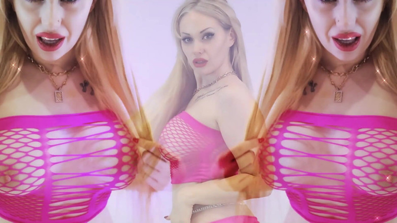 Goddess Misha Goldy: Mitt ganska långa blonda hår kommer att knulla dig och...