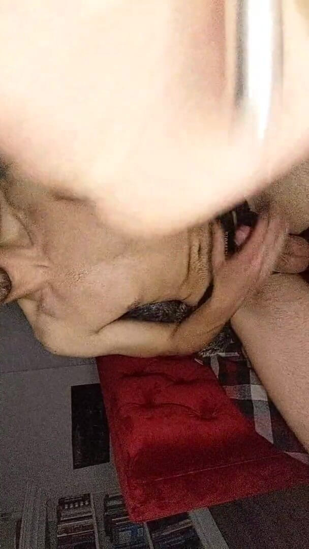 Sexy possum: Proberen zich in vrede beneden af te trekken, geluiden te...