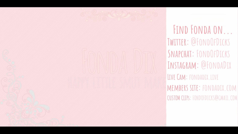 FondaDix: Vault Release: My Ass Is a Treat!