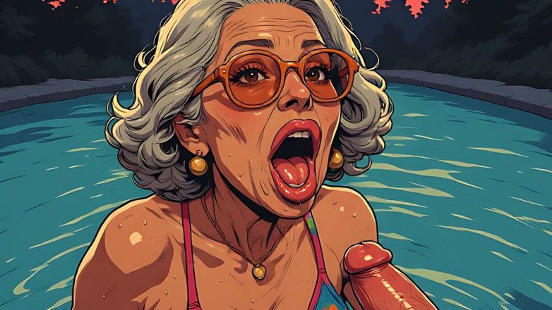 AI Porn: Open Wide Mouths Want Cock