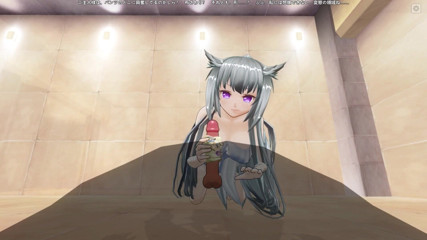 H3DC: 3D HENTAI - Neko girl with white hair jerks off your...