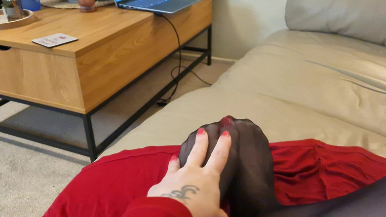 Lily kink: Adore Meus Dedos De Nylon Ou Minha Buceta De Nylon