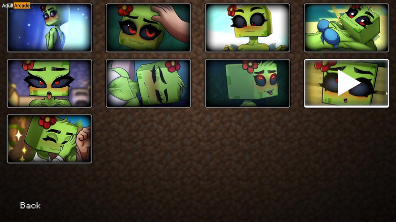 LewdArcade: Hornycraft Gallery colección de escenas de sexo [parte 02] Juego de parodia...