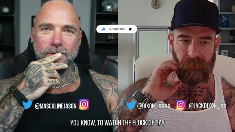 Raw and Uncensored with Masculine Jason: Os Problemas na Comunidade Gay com Jack Dixon - Homens Velhos...