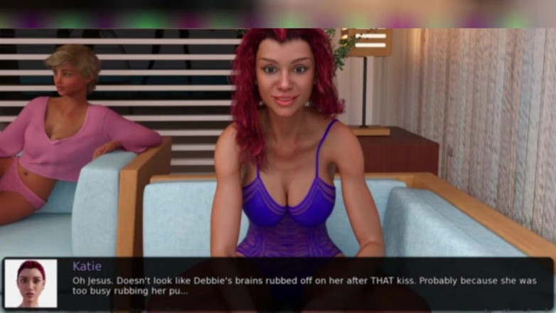 3DXXXTEEN2 Cartoon: Lily mencium seorang gadis... Seks kartun porno 3D