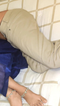 Pacar pengen banget ngentot memek becek dan toket besar pacarnya