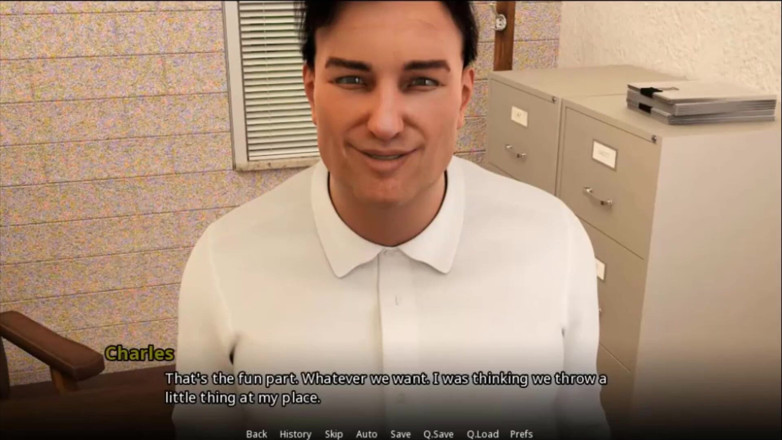 Visual Novels: WVM gwiazd uniwersytecka część 110 - łapa dla penisa w college'u