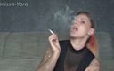 Sinika Skara: Smoking break - Let me juice your cock