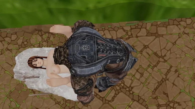 Anal Hard Fucking with Big Dick on Island
