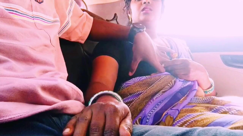 Telugu honey lips: Stepmom and stepson car sex outdoor fucking. Telugu dirty talks.