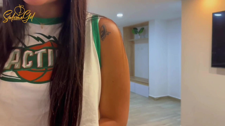 Salome Gil: My Stepmom Caughts Me Using Her Sexual Torso to Cum...