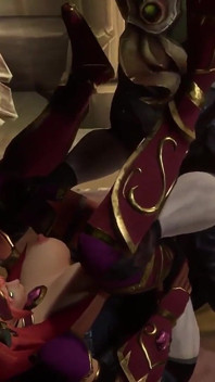 Cultisten Ceremoniaal viertal gangbang | Warcraft hentai-parodie