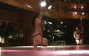 Scandalous GFs: Hot girlfriend filmed in a strip bar dancing