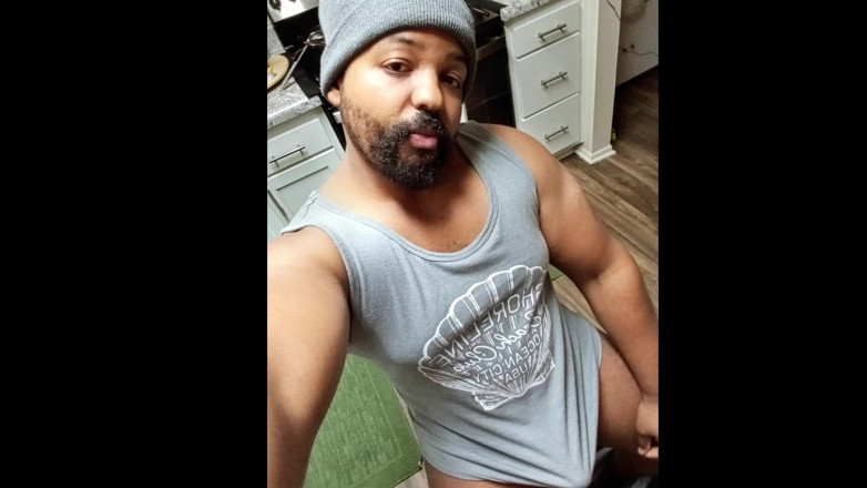 Eddie Venezuela: Kalın büyük zenci üvey baba mastürbasyon boşalması