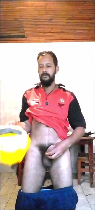 Stink HairyMale: हॉट शॉर्ट 4 पीला हेलमेट