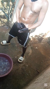 Watch Me Stroke My Hard Cock in the Mud, You Better Beg for Every Drop