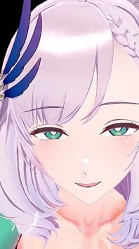 Hololive - Pavolia Reine Žhavý & Intimní noční sex - 3D Hentai Animace