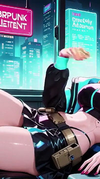 Cyber Awakening: the Blonde Warrior's Secret!