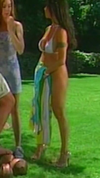 Hot Outdoor Threesome with Two Horny Babes and Hard Fucking
