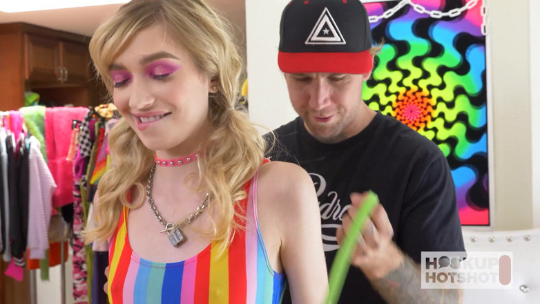 Hookup Hotshot: Blonde Hottie Mackenzie Moss Gets Screwed and Sprayed so Hard!