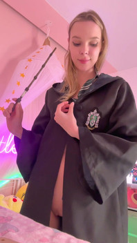 Slytherin Robe Tease