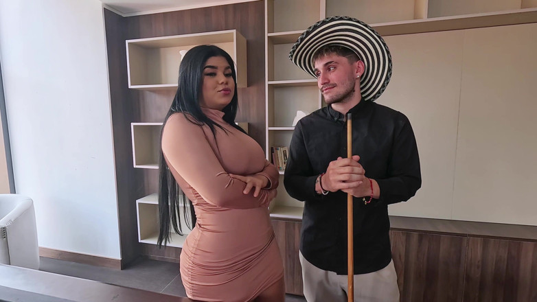 Papi Rodriguez: Sexy Colombian Fucks the Boss's Hojo, Gets Her Ass Fooled...