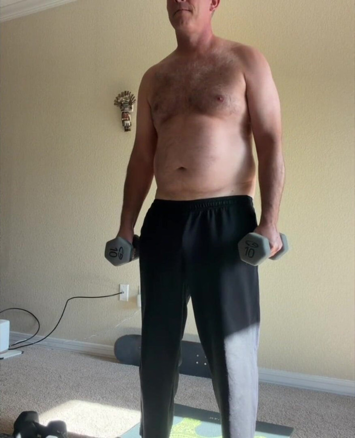 Duke Silver: Weightlifting Turns Into Big Boner Touching
