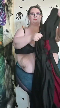 SSBBW Shopping Haul Halloween Trip