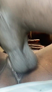 Self Pleasure with Giant Dildo and Cock Massage BBC Fuck Tight Pussy