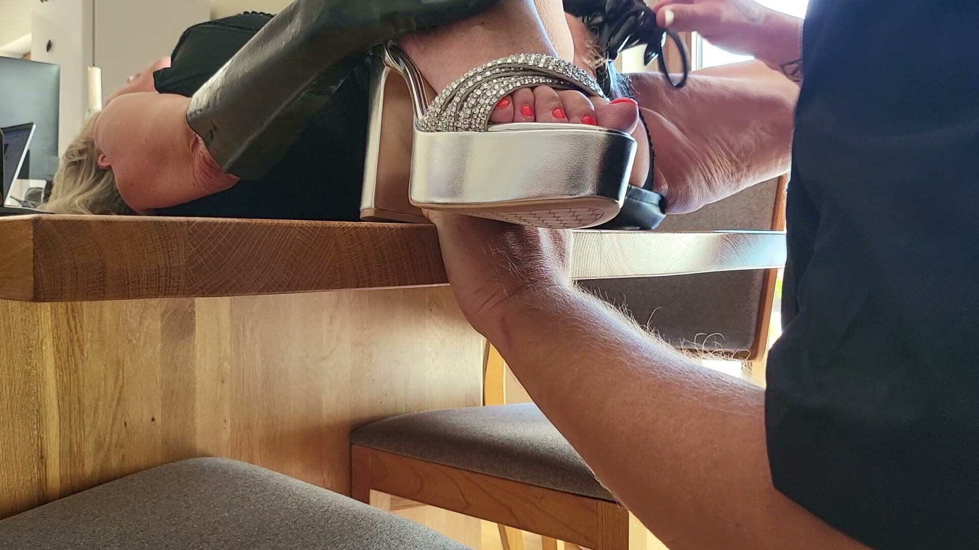 Dirtymilftina Mistress Tina Uses Her Slave