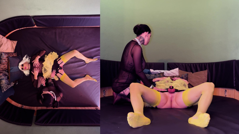 MissAlessaMilano: Feeling Nylon Feet and Facesitting