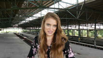 Young Sophie: I have to pee in this abandoned train station