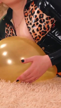 Compilation of Air Ballons Latex Fetish Video
