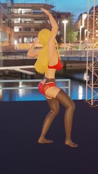 Lulu ballerina erotica viene scopata per bene dai suoi fan